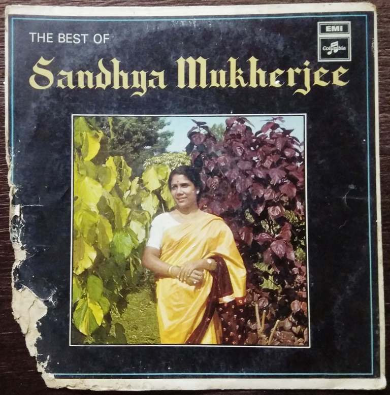 Sandhya Mukherjee - The Best Of Sandhya Mukherjee (1970) Pre-Owned Vinyl, 12" LP Record