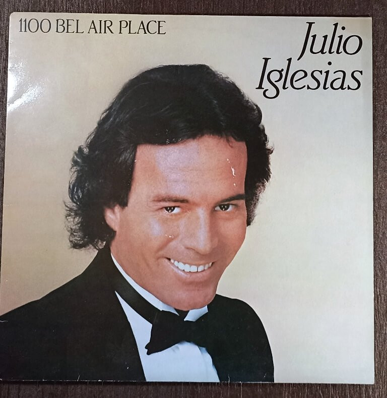 Julio Iglesias – 1100 Bel Air Place (1984) Julio Iglesias Pre-Owned Vinyl, 12" LP Record