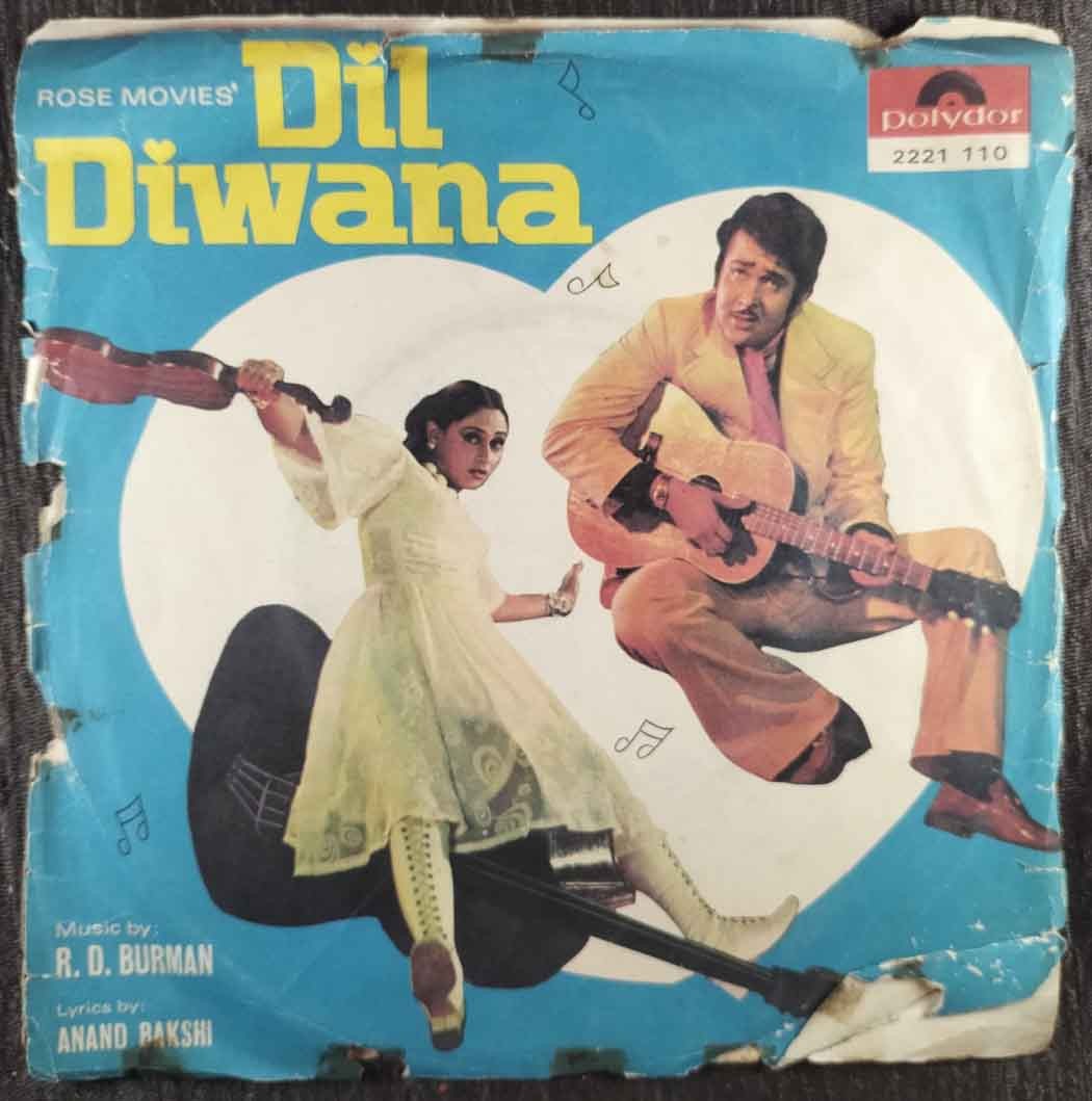 Dil Diwana (1974) R.D. Burman Pre-Owned Vinyl, 7" EP Record