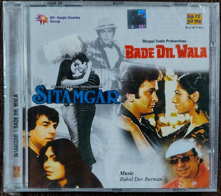 Sitamgar (1984) Rahul Dev Burman / Bade Dil Wala (1982) Rahul Dev Burman Pre-Owned Audio CD