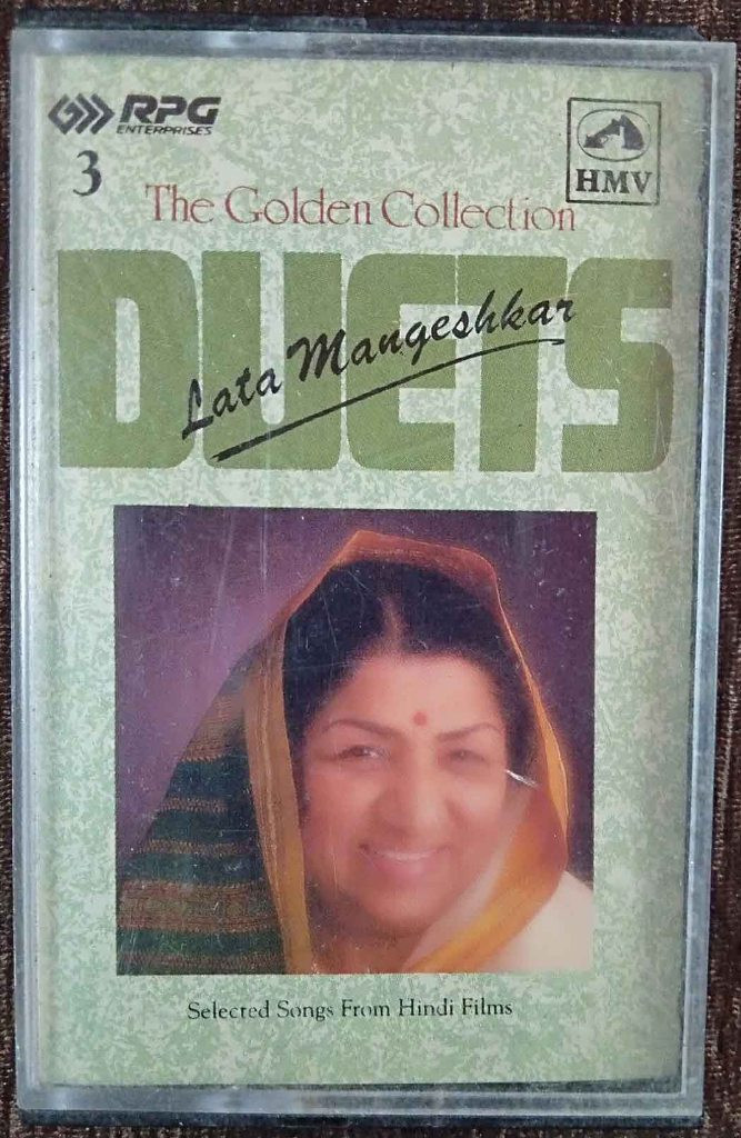 Lata Mangeshkar - Duets - The Golden Collection - Selected Songs From Hindi Films 3 (1992) Compilation Pre-Owned HMV, RPG Audio Cassette
