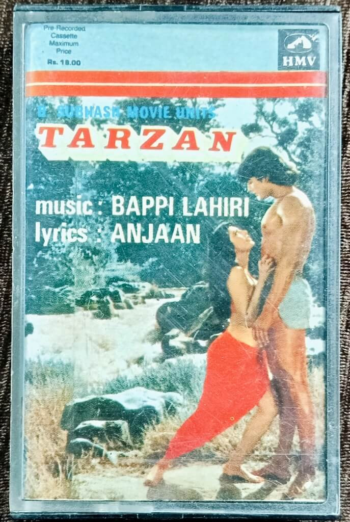 Tarzan (1985) Bappi Lahiri Pre-Owned HMV Audio Cassette