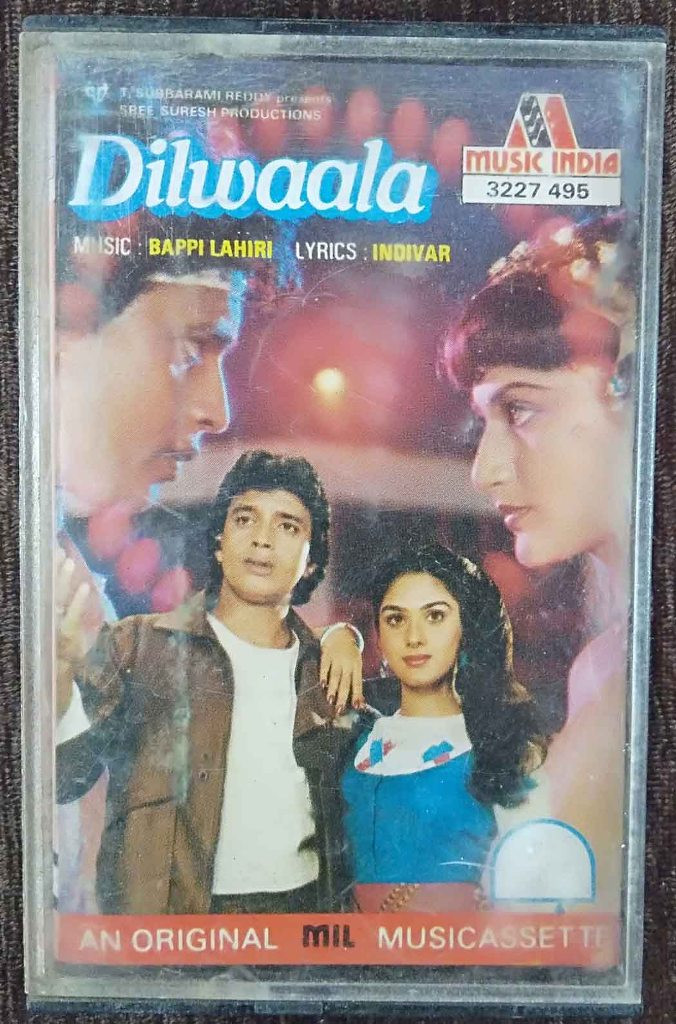 Dilwaala (1986) Bappi Lahiri Pre-Owned Music India Audio Cassette