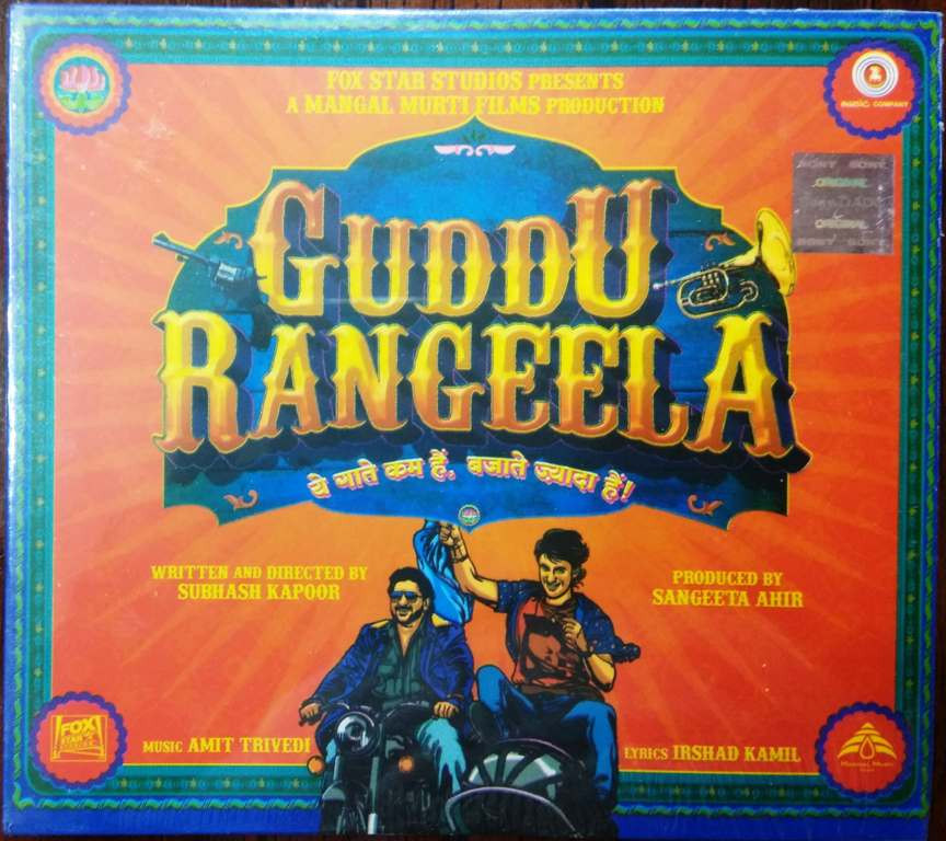 Guddu Rangeela (2015) Amit Trivedi Pre-Owned Zee Music, Sony Music Audio CD