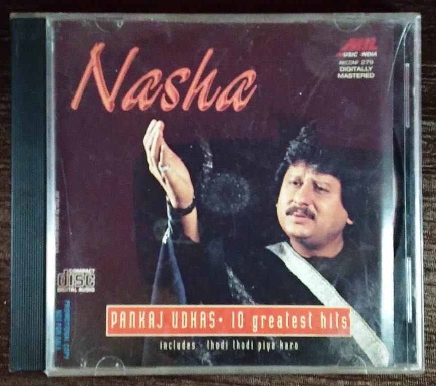 Pankaj Udhas - Nasha - Greatest Hits (1997) Pre-Owned Music India Audio CD
