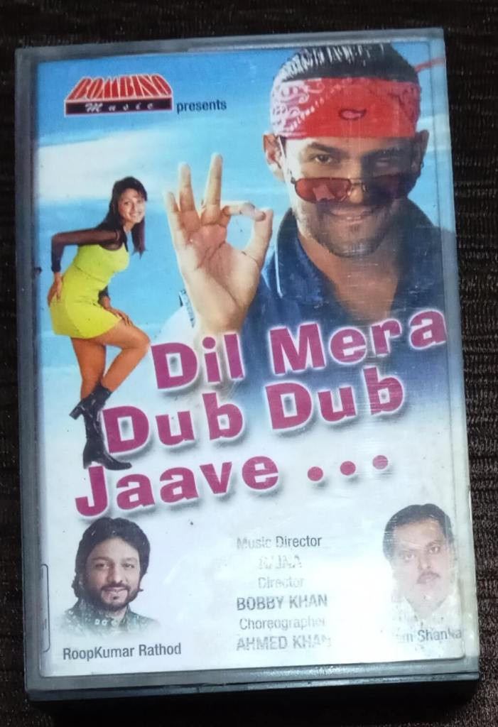 Dil Mera Dub Dub Jaave (1999) Raina Pre-Owned Bombino Music Audio Cassette