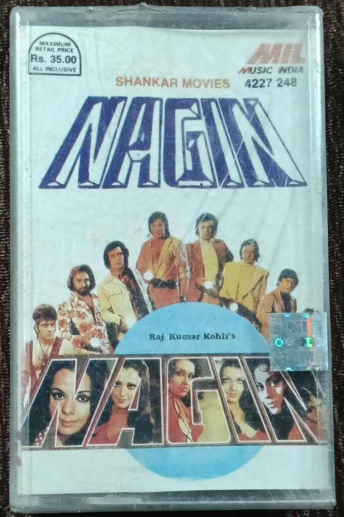 Nagin (1976) Laxmikant-Pyarelal Bollywood OST Pre-Owned Music India Audio Cassette