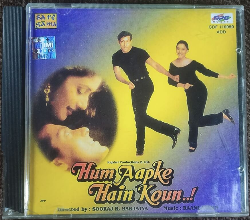 Hum Aapke Hain Koun..! (1994) Raamlaxman Pre-Owned Saregama Audio CD