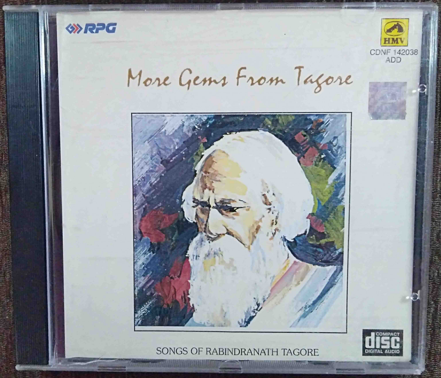More Gems From Tagore - Songs Of Rabindranath Tagore (1995) Rabindranath Tagore Pre-Owned RPG, HMV Audio CD