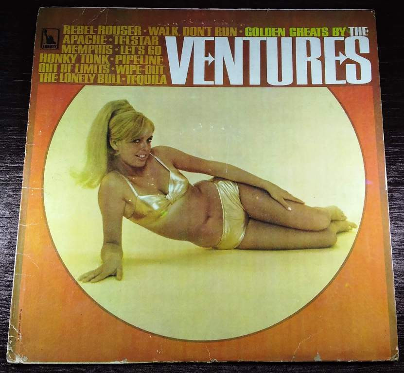 Golden Greats By The Ventures (1967) Pre-Owned Vinyl, 12" LP Record