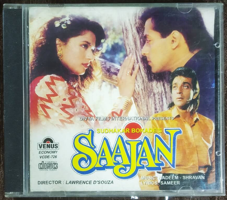 Saajan (1991) Nadeem-Shravan Pre-Owned Venus Audio CD