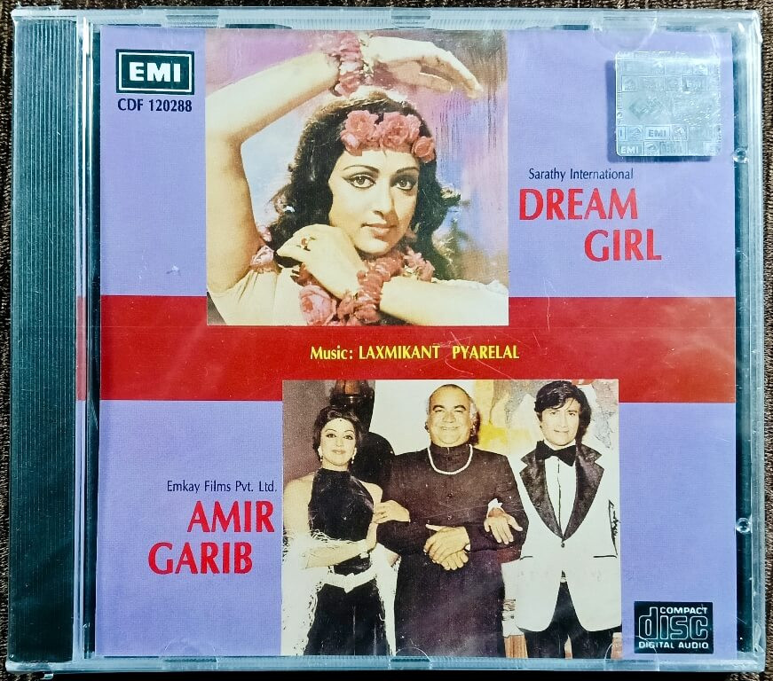 Dream Girl (1977) Laxmikant-Pyarelal / Amir Garib (1974) Laxmikant-Pyarelal Pre-Owned EMI Imported Audio CD