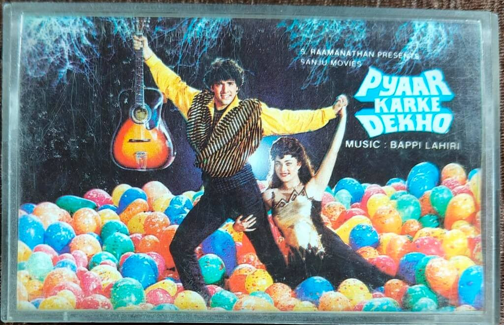 Pyaar Karke Dekho (1986) Bappi Lahir / Ilzaam (1986) Bappi Lahir Pre-Owned T-Series Audio Cassette