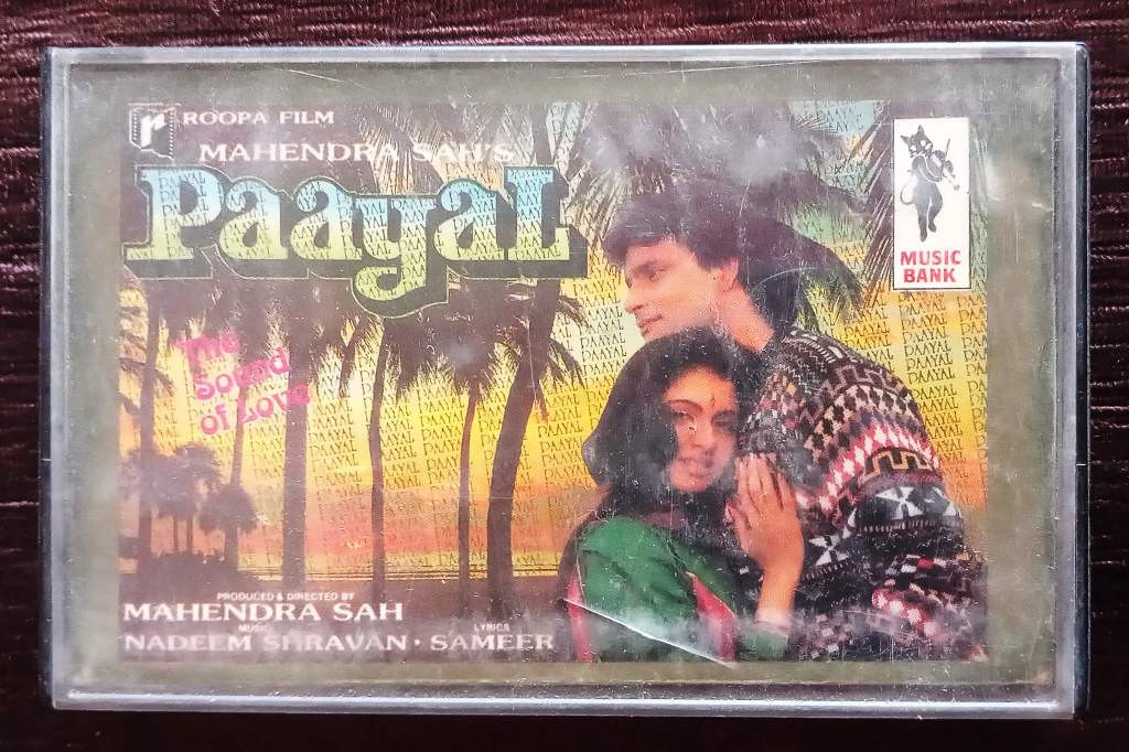 Paayal (1991) Nadeem-Shravan Pre-Owned Music Bank Audio Cassette