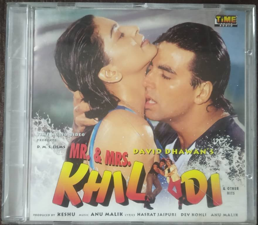 Mr. & Mrs. Khiladi (1997) Anu Malik Pre-Owned Time Audio Audio CD