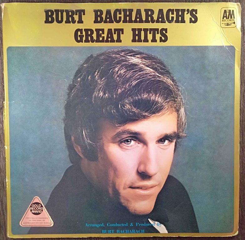 Burt Bacharach - Greatest Hits (1973) Compilation Pre-Owned Imported Vinyl, 12" LP Record