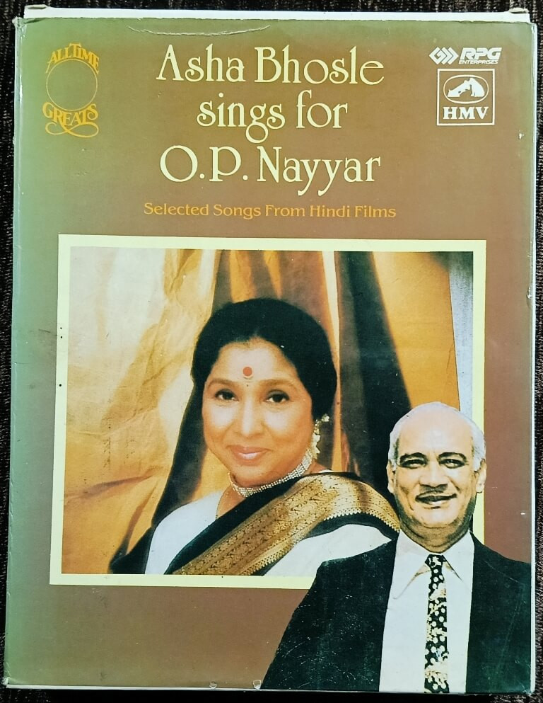Asha Bhosle - All Time Greats Asha Bhosle Sings For O.P. Nayyar (1992) Pre-Owned HMV Double Audio Cassette