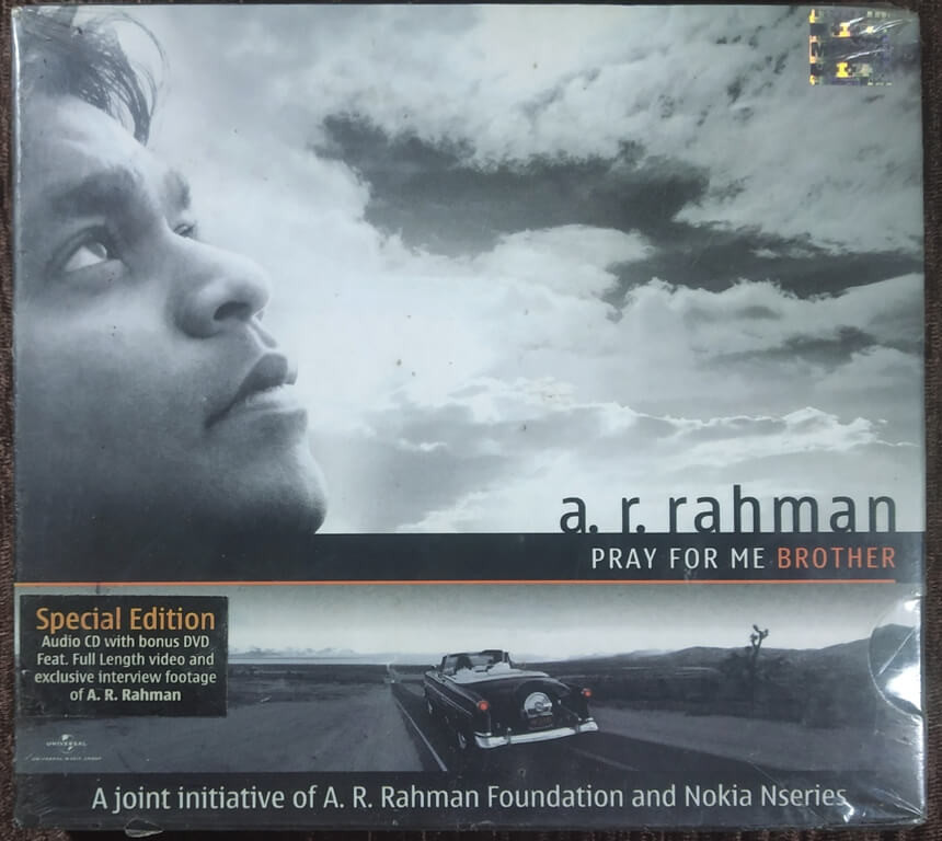 A.R. Rahman - Pray For Me Brother (2007) A.R. Rahman Pre-Owned Universal Double Audio CD