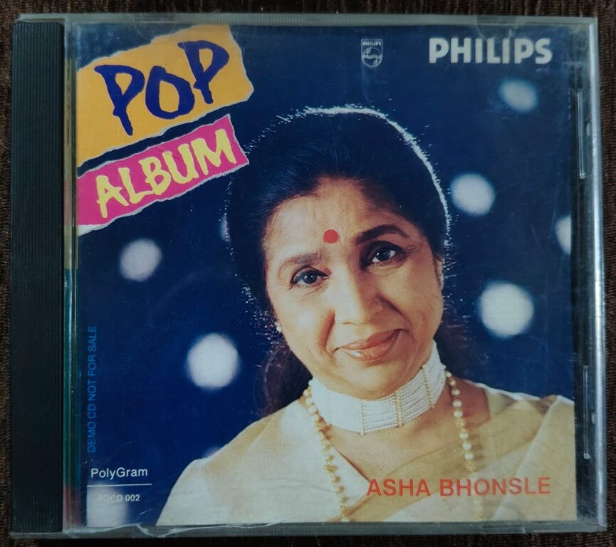 Asha Bhosle - Pop Album (1997) R.D. Burman, Leslie Lezz Lewis Pre-Owned Polygram Audio CD