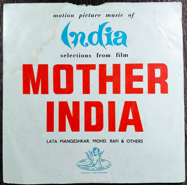 Mother India (1957) Naushad Pre-Owned Odoen Vinyl, 12" LP Record
