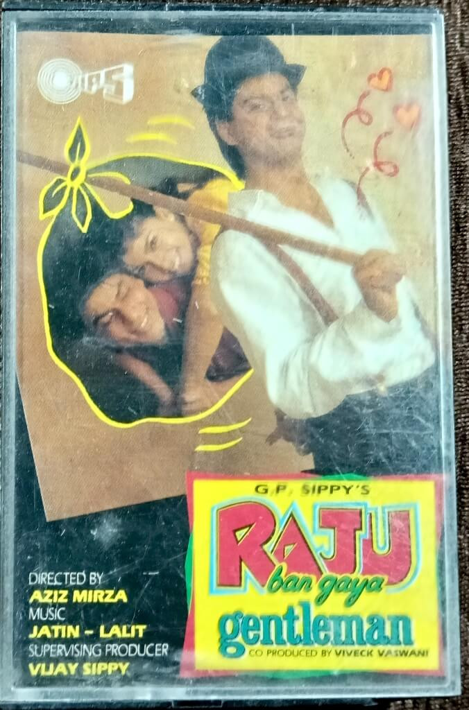 Raju Ban Gaya Gentleman (1992) Jatin-Lalit Pre-Owned Tips Audio Cassette
