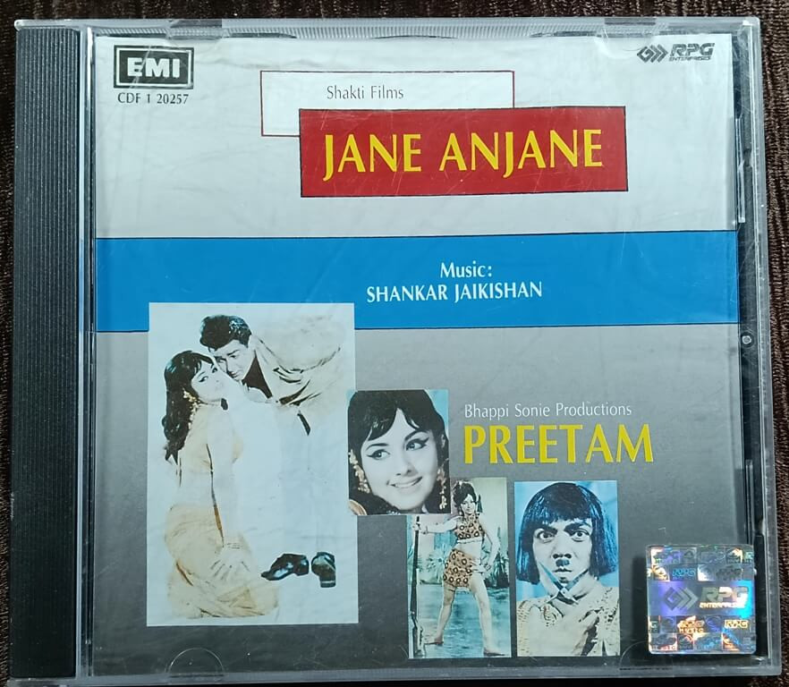 Jane Anjane (1971) Shankar-Jaikishan / Preetam (1971) Shankar-Jaikishan Pre-Owned EMI Imported Audio CD