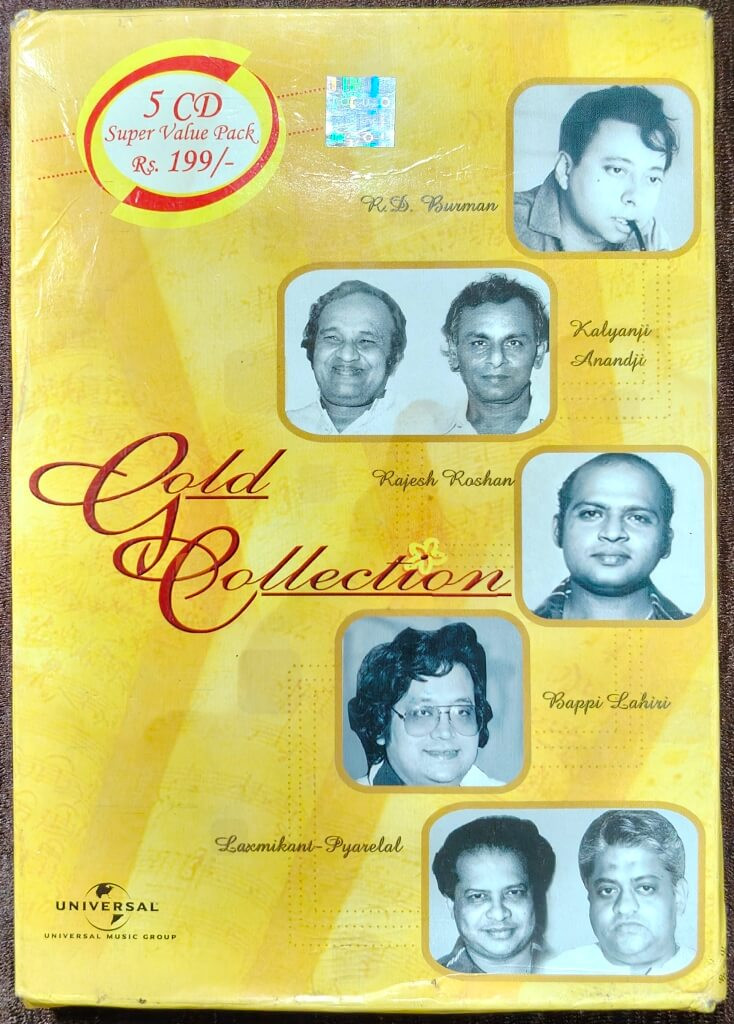 R.D. Burman, Laxmikant–Pyarelal, Kalyanji–Anandji, Rajesh Roshan & Bappi Lahiri - Golden Collection (2006) R.D. Burman, Laxmikant–Pyarelal, Kalyanji–Anandji, Rajesh Roshan & Bappi Lahiri Pre-Owned Uni