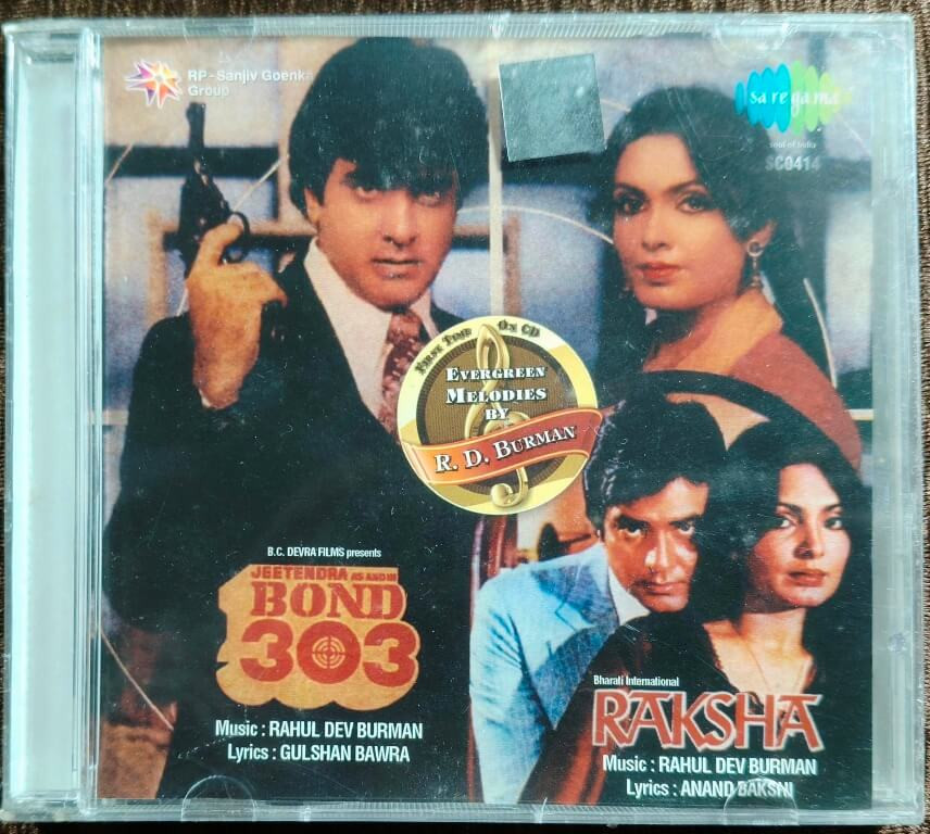 Bond 303 (1984) Rahul Dev Burman / Raksha (1981) Rahul Dev Burman Pre-Owned Saregama – RP-Sanjiv Goenka Group Audio CD
