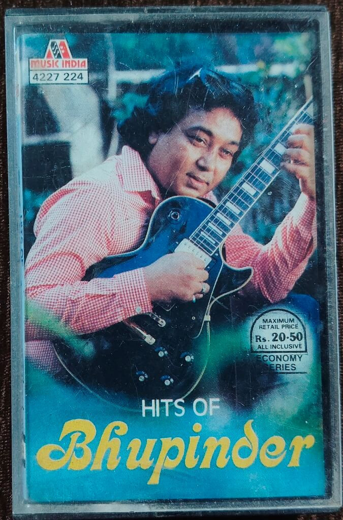 Bhupinder Singh - Hits Of Bhupinder (1988) Bollywood OST Compilation Pre-Owned Music India Audio Cassette
