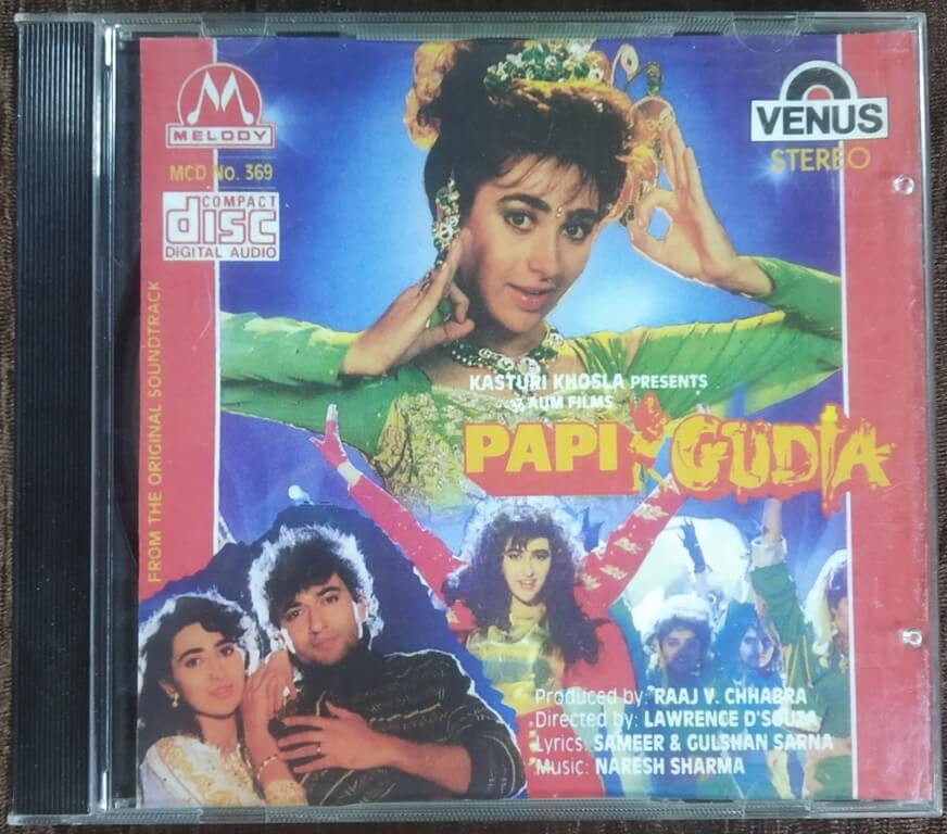 Papi Gudia (1998) Anu Malik, Naresh Sharma & Viju Shah Pre-Owned Melody Imported Audio CD
