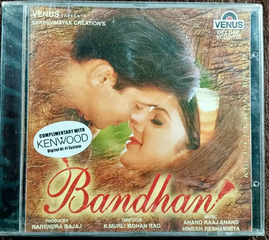 Bandhan (1998) Anand Raj Anand, & Himesh Reshammiya Pre-Owned Venus Audio CD