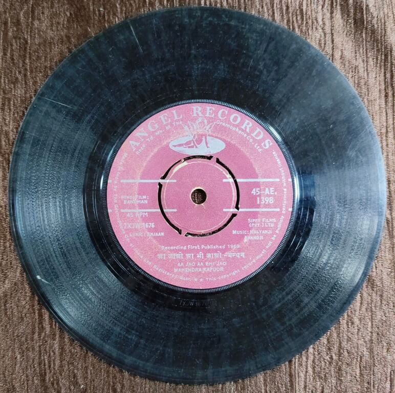 Bandhan (1969) Kalyanji-Anandji Pre-Owned Vinyl, 7" SP Record