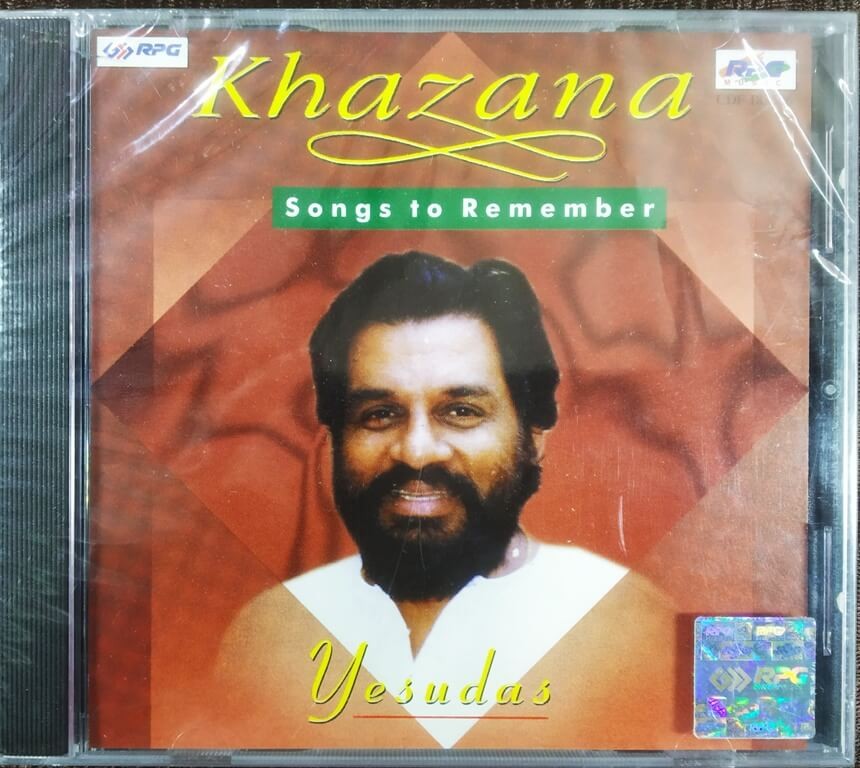 Yesudas - Khazana - Songs To Remember (1998) Pre-Owned Sa Re Ga Ma, RPG Imported Audio CD