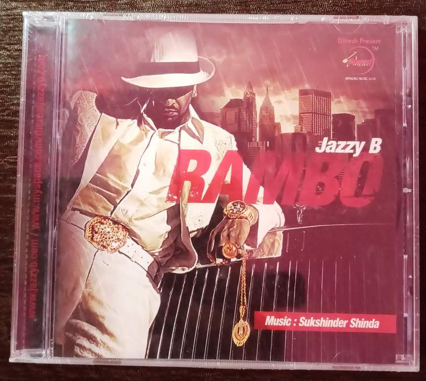 Jazzy B - Rambo (2009) Sukshinder Shinda Pre-Owned Speed Records Audio CD