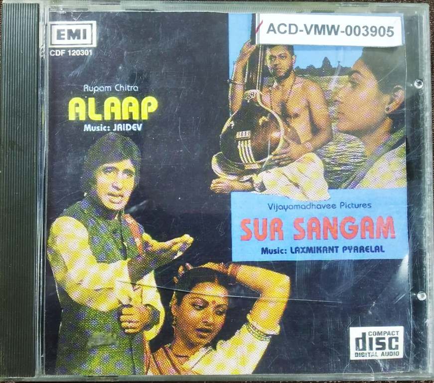 Alaap (1977) Jaidev / Sur Sangam (1985) Laxmikant-Pyarelal Pre-Owned Imported Audio CD
