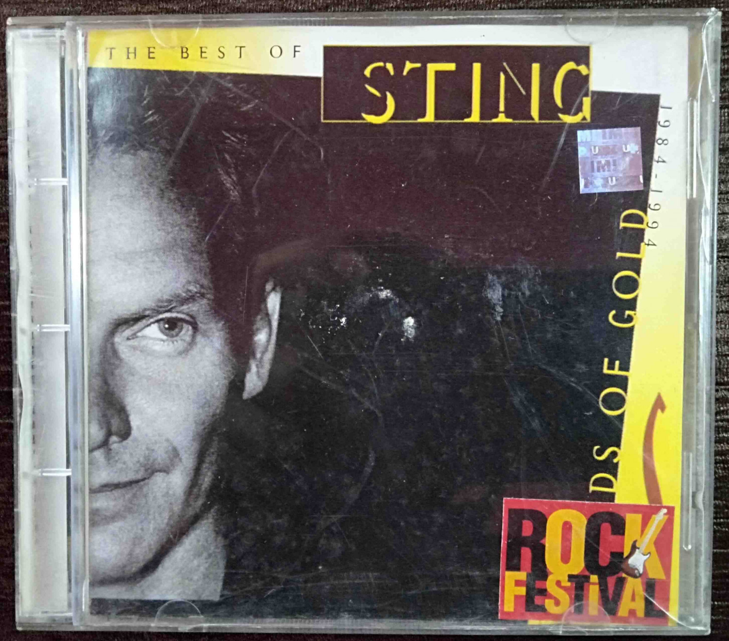 Sting ‎– Fields Of Gold : The Best Of Sting 1984 - 1994 (1994) Compilation Pre-Owned A&M Records Imported Audio CD