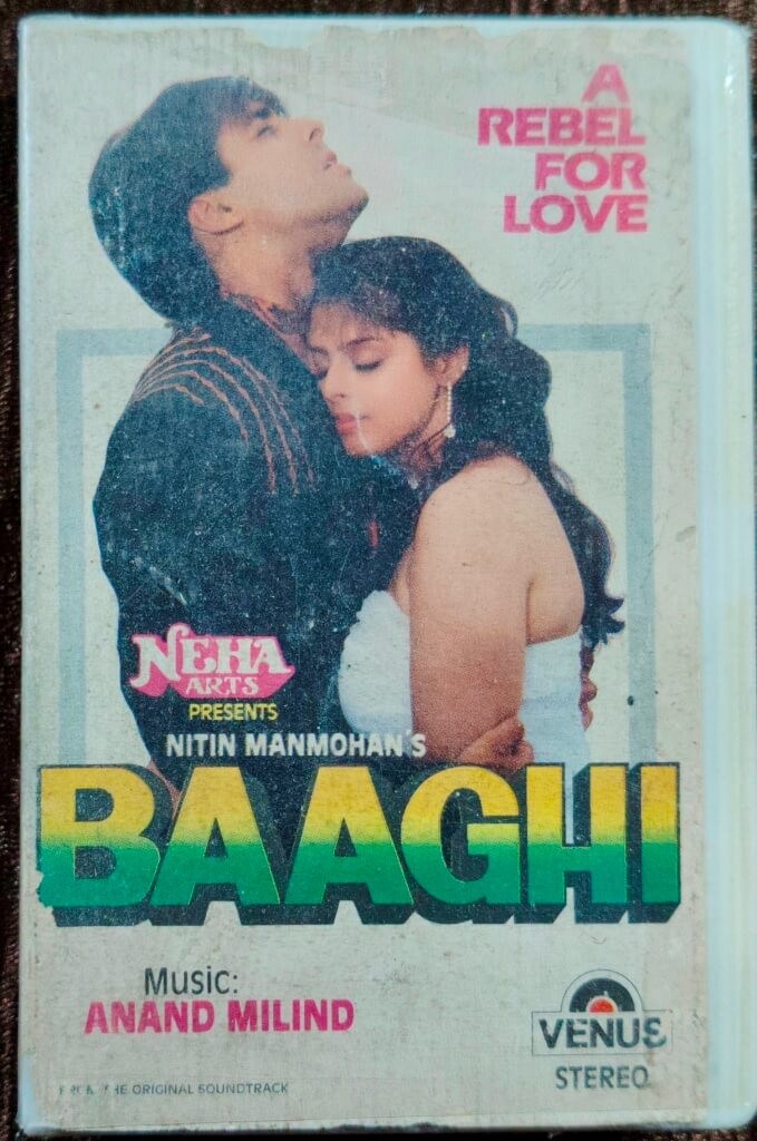 Baaghi (A Rebel For Love) (1991) Anand-Milind Pre-Owned Venus Audio Cassette