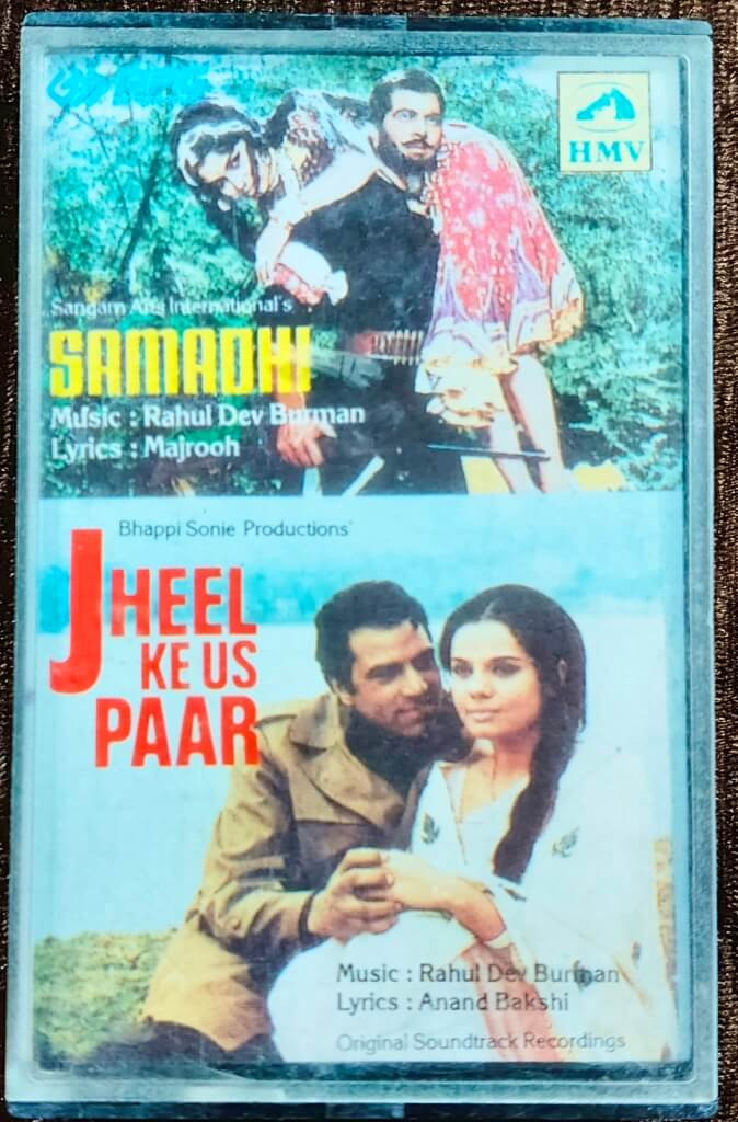 Samadhi (1972) Rahul Dev Burman / Jheel Ke Us Paar (1973) Rahul Dev Burman Pre-Owned HMV–RPG Audio Cassette