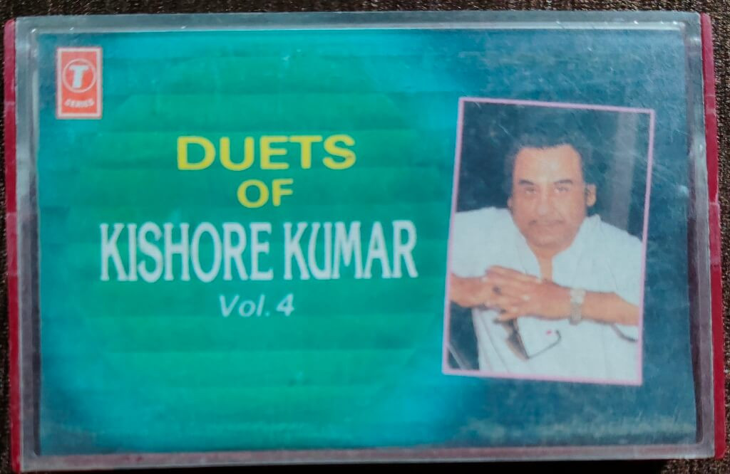 Kishore Kumar - Duets Of Kishore Kumar Vol. 4 (1988) Bollywood OST Compilation Pre-Owned T-Series Audio Cassette