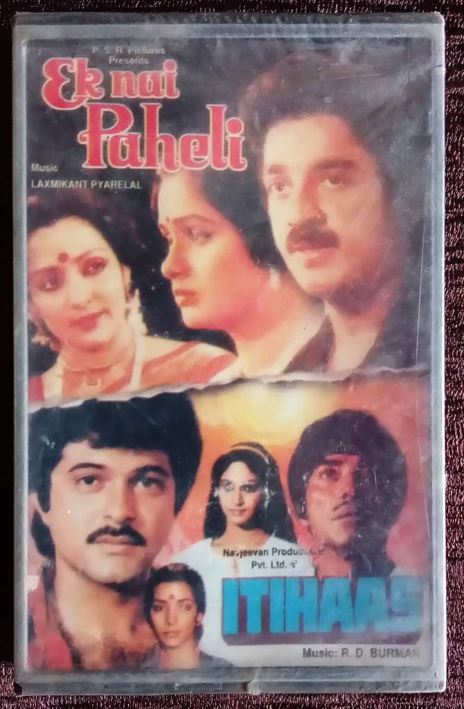 Ek Nai Paheli (1983) Laxmikant-Pyarelal / Itihaas (1986) R.D. BurmanÂ â€ŽPre-Owned MUSIC INDIA Audio Cassette