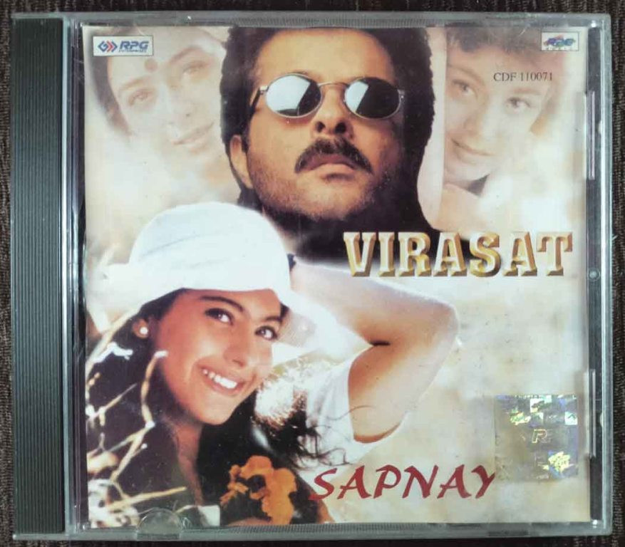 Sapnay (1997) A.R. Rahman / Virasat (1997) Anu Malik Pre-Owned Imported Audio CD