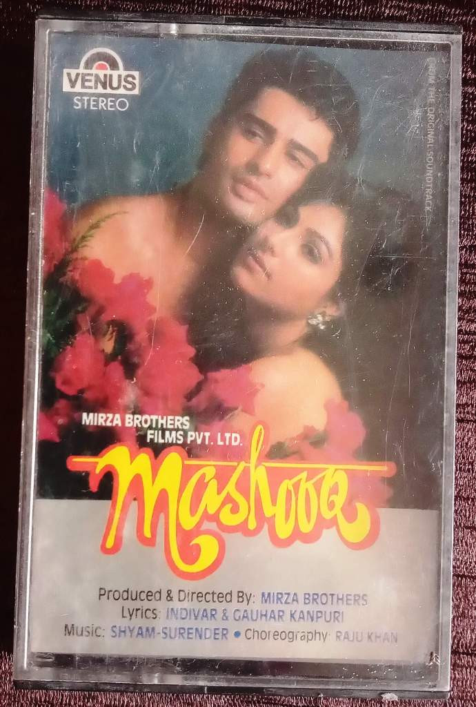 Mashooq (1992) Shyam-Surender Pre-Owned VENUS Audio Cassette