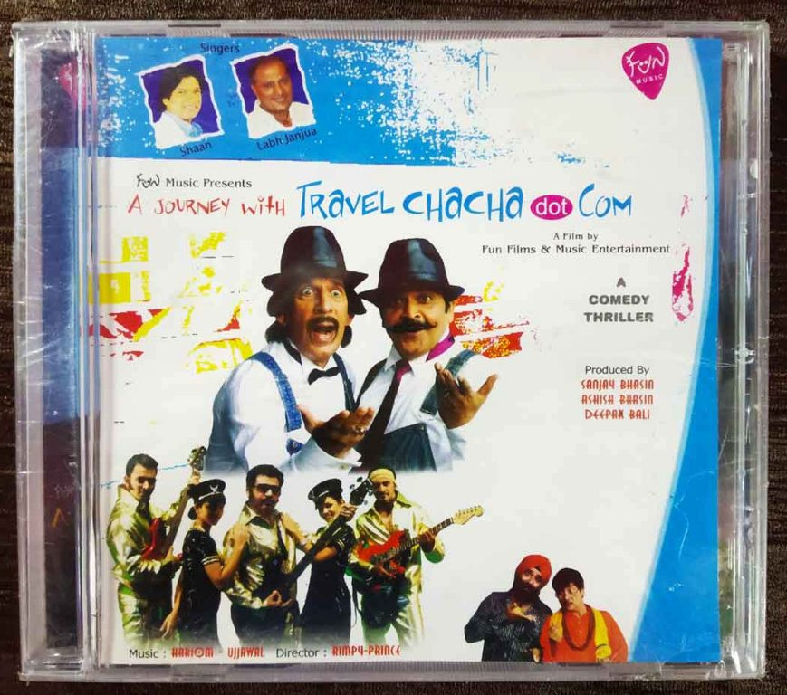 A Journey With Travel Chacha Dot Com (2003) Hariom-Ujjawal Pre-Owned Fun Music Audio CD