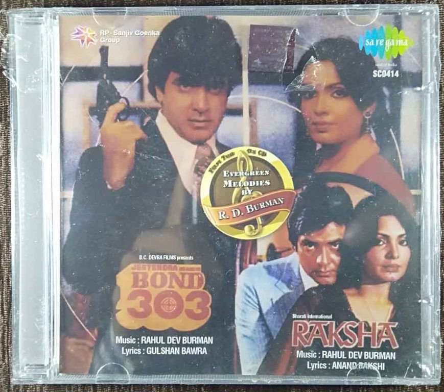 Bond 303 (1984) Rahul Dev Burman / Raksha (1981) Rahul Dev Burman Pre-Owned Audio CD