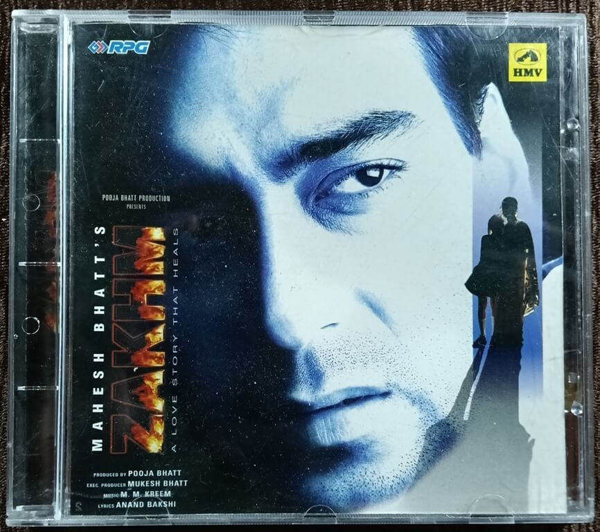 Zakhm - A Love Story That Heals (1998) M.M. Kareem Pre-Owned HMV, RPG Audio CD