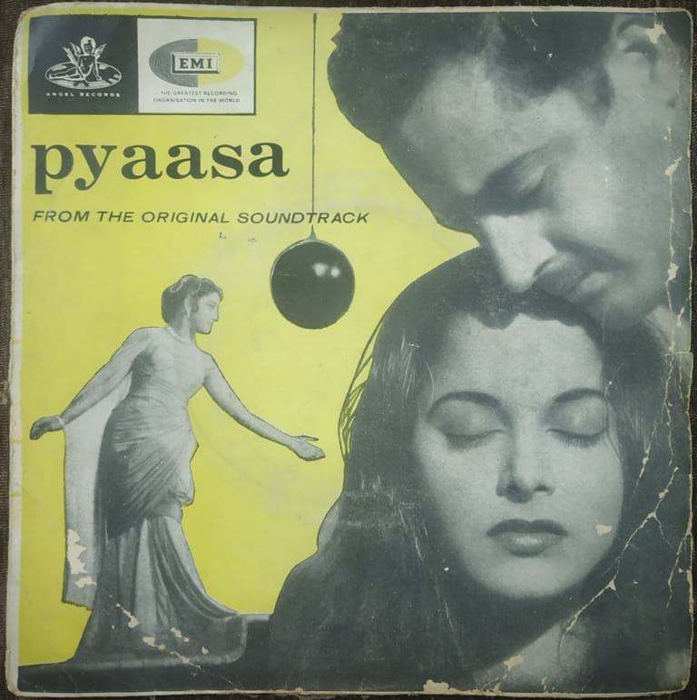 Pyaasa (1957) S.D. Burman Pre-Owned Vinyl, 7" EP Record