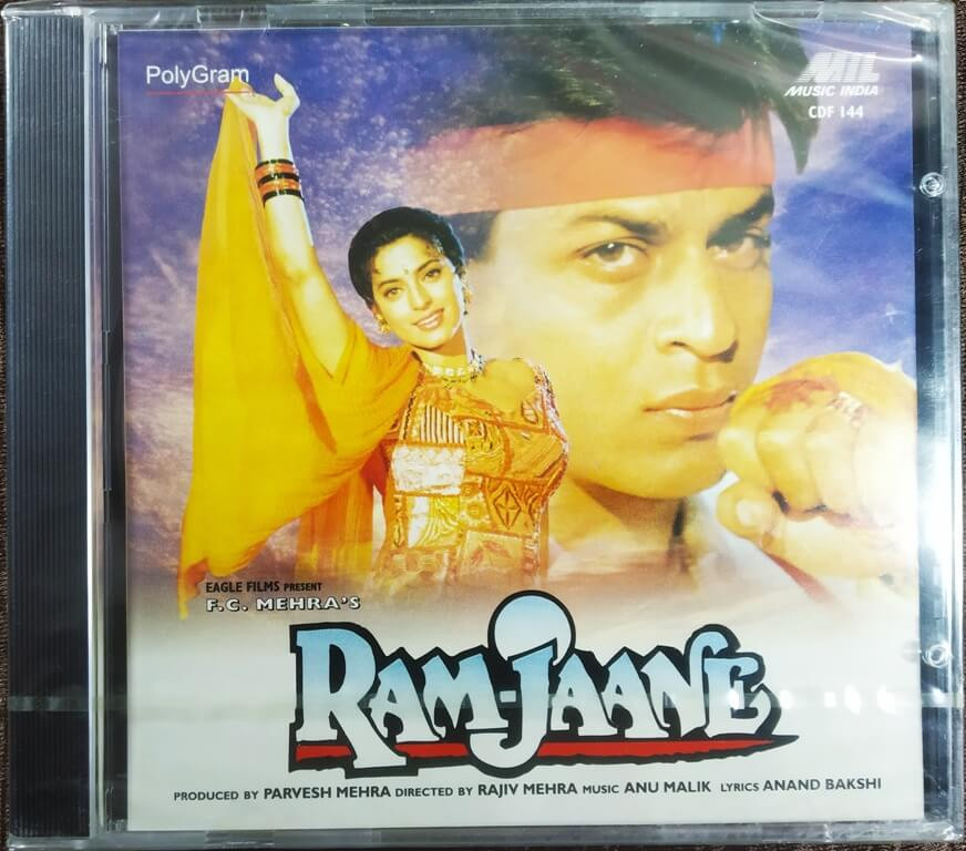 Ram Jaane (1995) Anu Malik Pre-Owned Music India, Polygram Audio CD