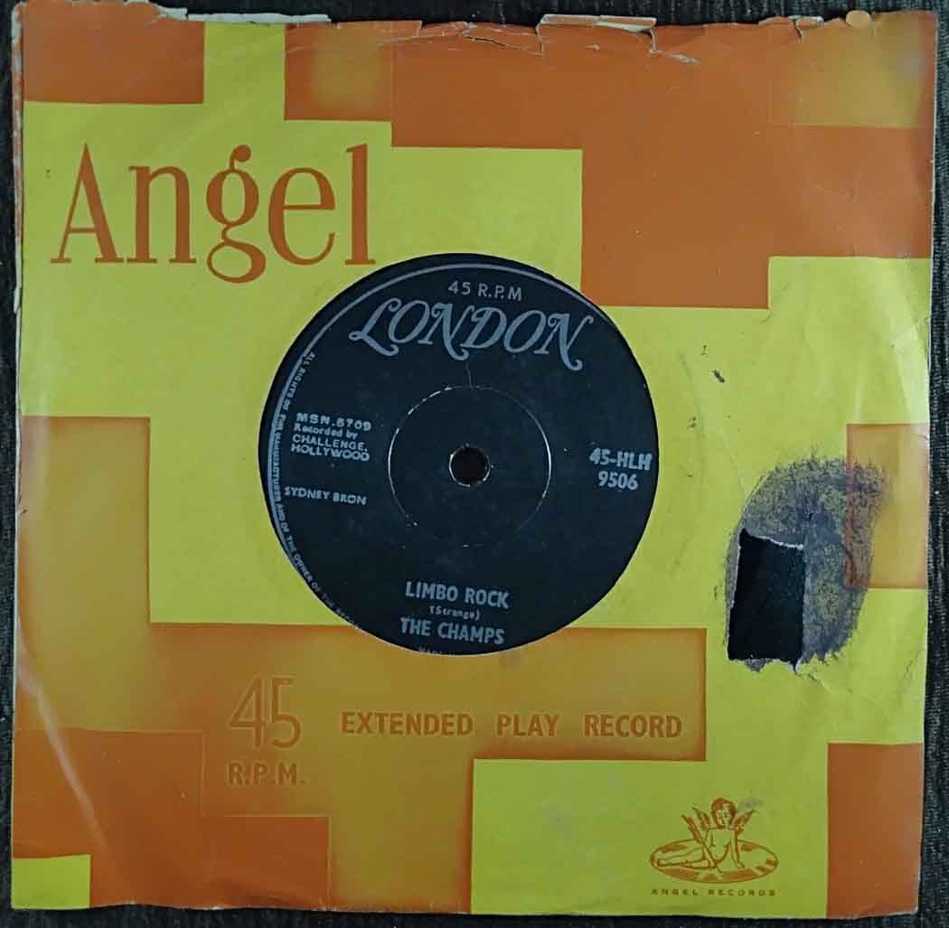 The Champs - Tequila Twist (1962) Album Pre-Owned Vinyl, 7" SP Record