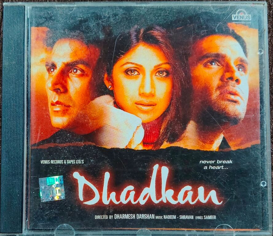 Dhadkan (2000) Nadeem-Shravan Pre-Owned Venus Audio CD