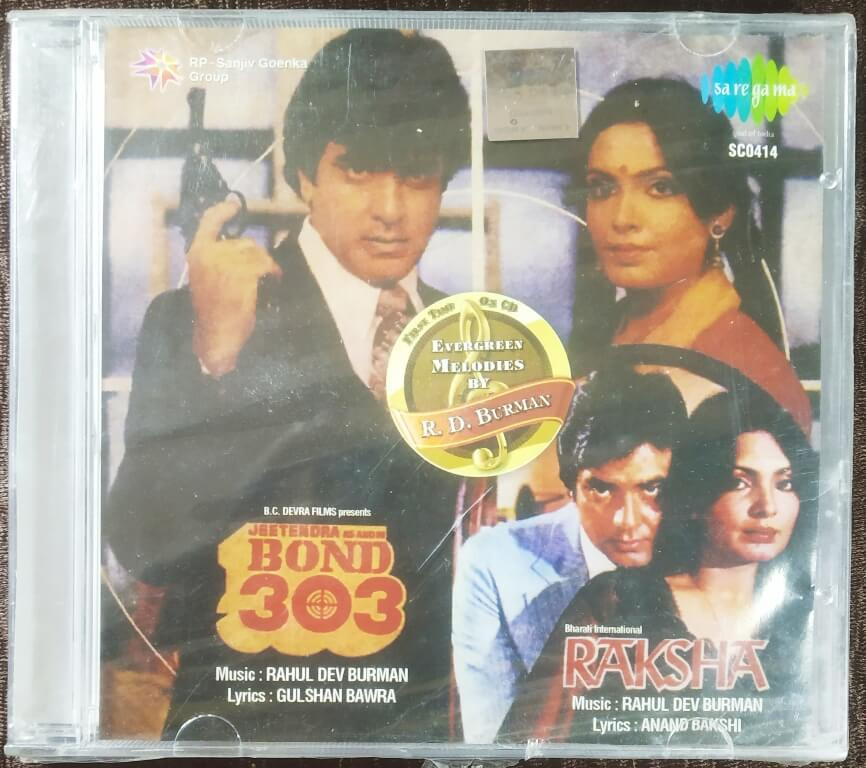 Bond 303 (1984) Rahul Dev Burman / Raksha (1981) Rahul Dev Burman Pre-Owned Audio CD